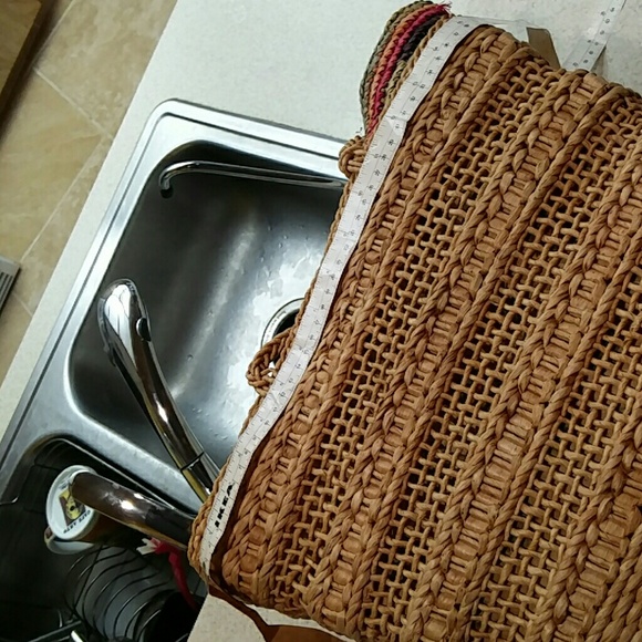 Vintage straw market bag - Picture 5 of 7